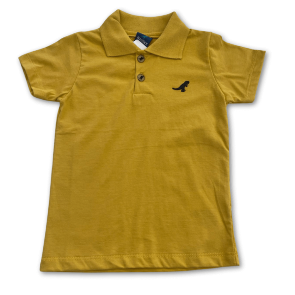 Camisa Polo Malha Branca Rei Rex