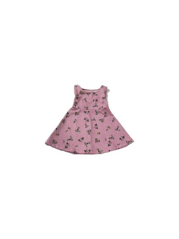 Vestido Rosa Flores Teddy