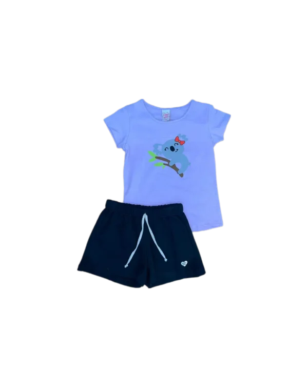 Conjunto Verão Baby Look "TERRAKIDS"