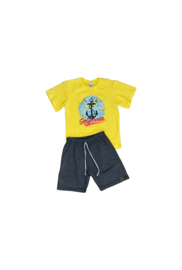 Conjunto Verão Baby Look "TERRAKIDS"