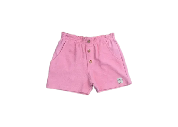 Conjunto Verão Fem Cinza Rosa Sweet